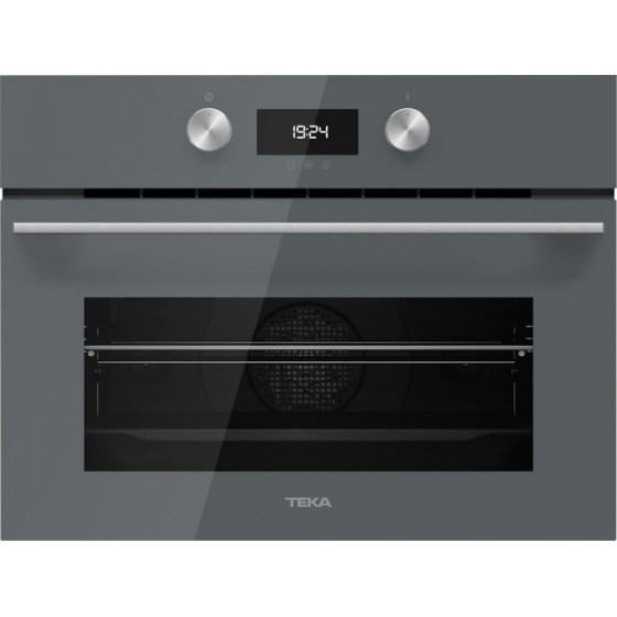 Teka HLC 8400 Φούρνος άνω Πάγκου 44lt χωρίς Εστίες Π59.5εκ. Stone Grey Glass