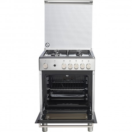 La Germania TU6 40 31 D X GPL Κουζίνα Υγραερίου 60cm Inox + ΔΩΡΟ ρυθμιστής αξίας 11€