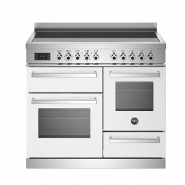 Bertazzoni PRO10 5I 3E BI T  Κουζίνα 5 Επαγωγικές Εστίες - 3 Φούρνοι Π100εκ. Λευκή