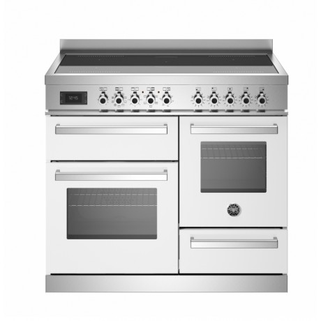 Bertazzoni PRO10 5I 3E BI T  Κουζίνα 5 Επαγωγικές Εστίες - 3 Φούρνοι Π100εκ. Λευκή