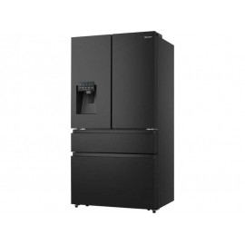 Hisense RF728N4SBFE Ψυγείο Ντουλάπα 560lt Total NoFrost Υ178.5xΠ91.4xΒ72.5εκ. Black