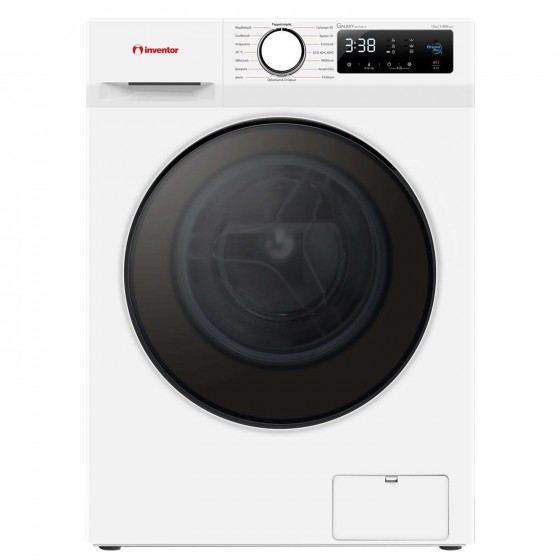 Inventor GLX12014 Πλυντήριο Ρούχων 1400 Στροφές 12kg