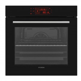 Hyundai HBIO22-75/3 TH-BX Φούρνος άνω Πάγκου 78lt χωρίς Εστίες Π59.5εκ. Μαύρος