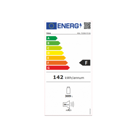 Teka RSL 73350 FI EU Εντοιχιζόμενο Ψυγείο Συντήρησης
