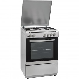 United UFG-60302 Κουζίνα 65lt με Εστίες Υγραερίου Π60εκ. Inox  