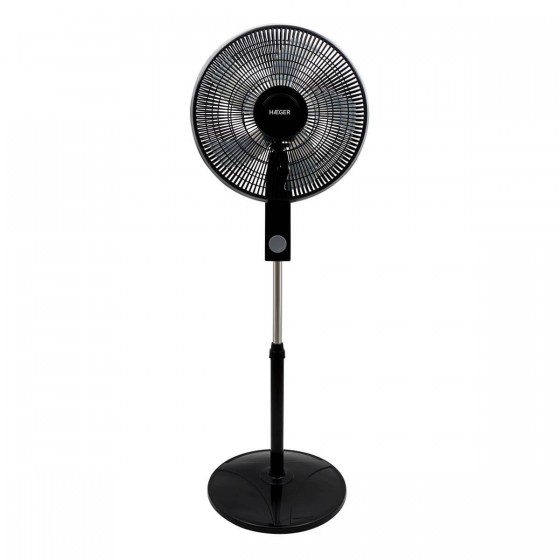 Haeger Smooth Wind SF-16B.014A Ανεμιστήρας Ορθοστάτης 45 watt 40cm Black