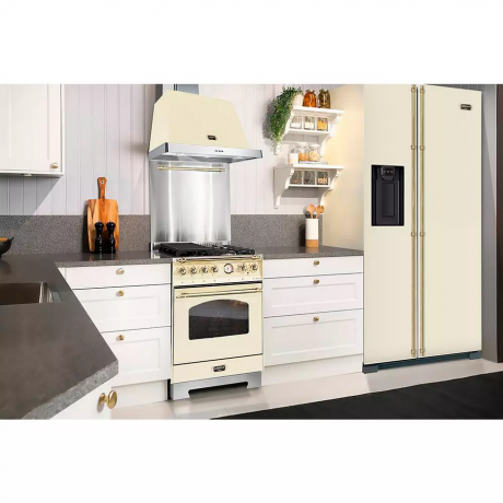 Lofra GFRBI817 Dolcevita Ψυγείο Ντουλάπα 488lt NoFrost Υ179.3xΠ83,3xΒ74εκ.Cream