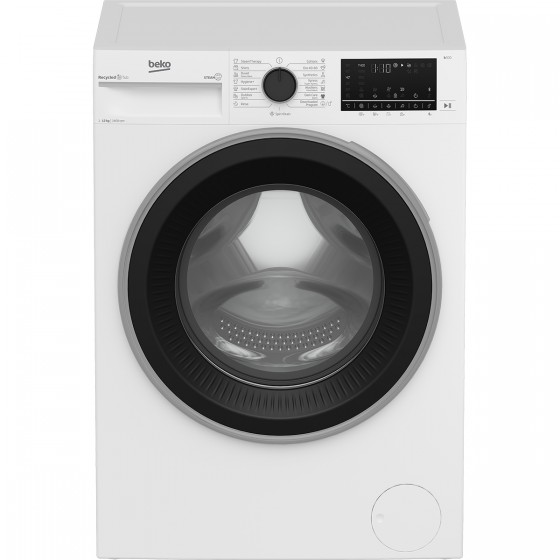 BEKO B3WF T 5124111 W Πλυντήριο Ρούχων 12kg Ατμού
