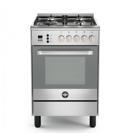 La Germania CLS6 4C 81 B X Κουζίνα Υγραερίου με Αέρα Inox