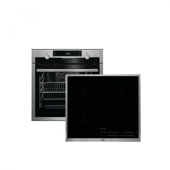 AEG BEE431310M + IKB64431XB Σετ Εντοιχισμού με Επαγωγικές Εστίες  Inox