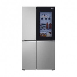 LG GSVV80PYLL Ψυγείο Ντουλάπα 655lt Total NoFrost Υ179xΠ91.3xΒ73.5εκ. Inox