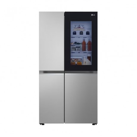 LG GSVV80PYLL Ψυγείο Ντουλάπα 655lt Total NoFrost Υ179xΠ91.3xΒ73.5εκ. Inox