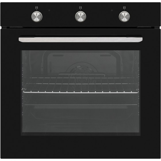 Pyramis PO78031008PBL Εντοιχιζόμενος Φούρνος 78lt Π59.5εκ. Μαύρος 034070001