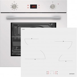 Pyramis 731065 PKLED + PHC61510FMW Σετ Εντοιχισμού Λευκό