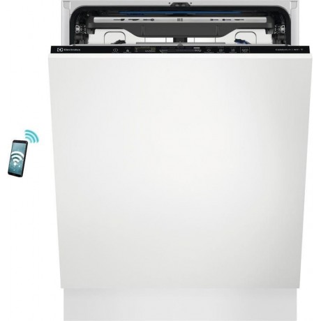Electrolux EEC87400W Πλήρως Εντοιχιζόμενο Πλυντήριο Πιάτων WiFi για 14 Σερβίτσια Π59.6xY81.8εκ