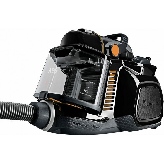 AEG LX7-2-EB-P Ηλεκτρική Σκούπα 650W με Κάδο 1.4lt Μαύρη 