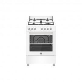 La Germania SE66 4 G B/24 (GN) Κουζίνα Φυσικού Αερίου 57lt Π60εκ. Λευκή 