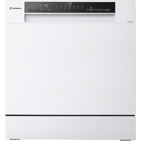 Morris TTW-55084D Πλυντήριο Πιάτων Πάγκου για 8 Σερβίτσια Π55xY59.5εκ. Λευκό