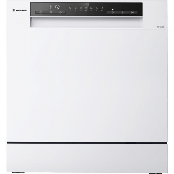 Morris TTW-55084D Πλυντήριο Πιάτων Πάγκου για 8 Σερβίτσια Π55xY59.5εκ. Λευκό