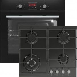 Thermogatz TGS 3322 + TGS 9411 GL Σετ Εντοιχισμού Υγραερίου Μαύρο 04.405.122 + 04.405.120