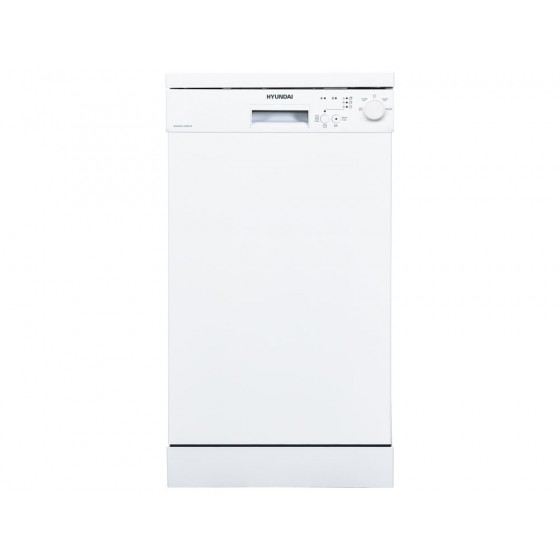Hyundai HDW24V-4561/W Πλυντήριο Πιάτων για 10 Σερβίτσια Π45εκ. Λευκό  