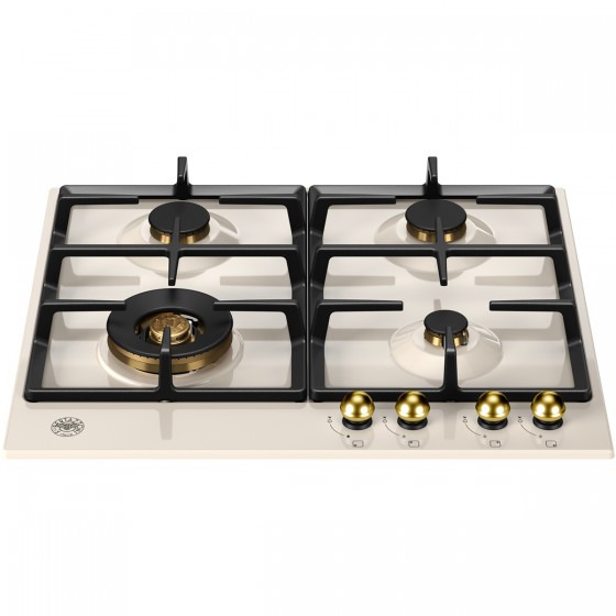 Bertazzoni P60 4L HER AG Εστία Αερίου Αυτόνομη 60.2x52.2εκ. Μπεζ