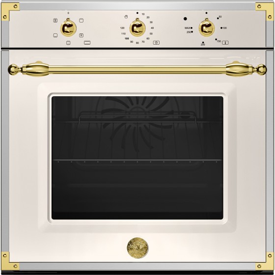 Bertazzoni F60 5 HER E K AG Εντοιχιζόμενος Φούρνος 76lt Π59.5εκ. Μπεζ 