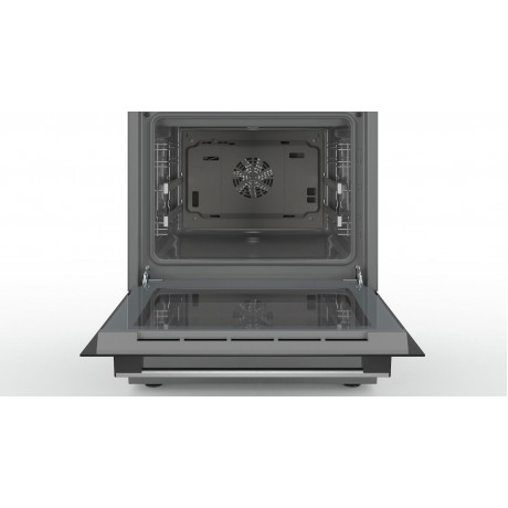 Bosch HKR39C250 Κεραμική INOX 6 Εστιών Τηλεσκοπικός 2 Επίπεδων
