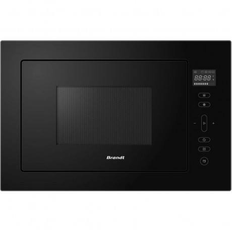 Brandt BMG2120B Εντοιχιζόμενος Φούρνος Μικροκυμάτων με Grill 25lt Μαύρος