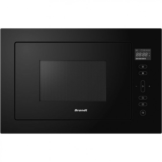 Brandt BMG2120B Εντοιχιζόμενος Φούρνος Μικροκυμάτων με Grill 25lt Μαύρος