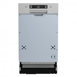 Eskimo ESDW11SB45 Εντοιχιζόμενο Πλυντήριο Πιάτων  για 11 Σερβίτσια με 3° Συρτάρι 45cm Inox