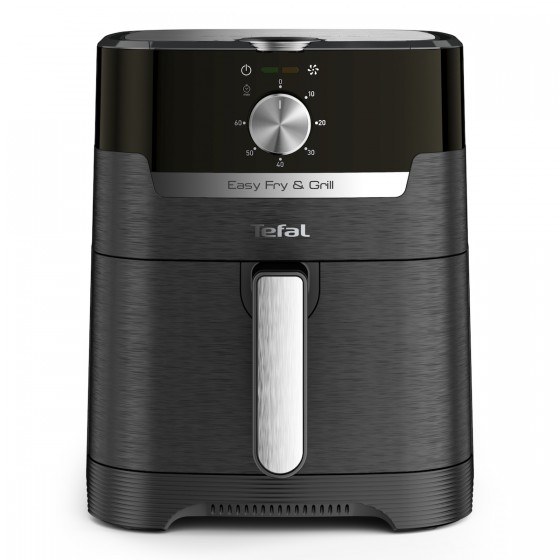 Tefal EY5018 Easy Fry & Grill Classic Φριτέζα Αέρος με Αποσπώμενο Κάδο 4.2lt Μαύρη 
