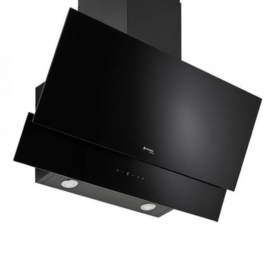 Pyramis Livelo 90 Απορροφητήρας Καμινάδα 90cm Μαύρος 065041601
