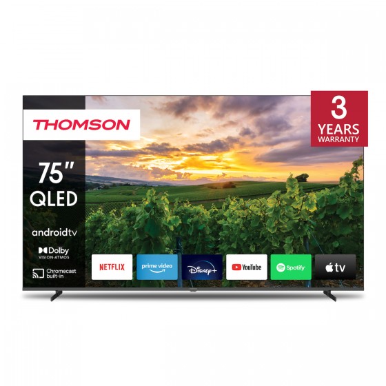 Thomson 75QA2S13 Smart Τηλεόραση 75" 4K UHD QLED  HDR (2023)