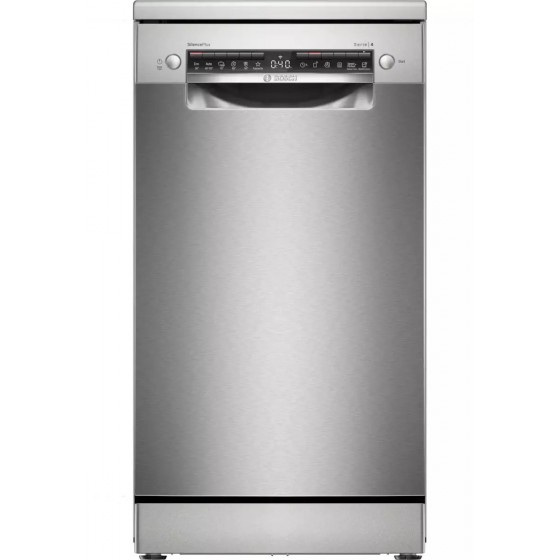 Bosch SPS4EMI24E Ελεύθερο Πλυντήριο Πιάτων με Wi-Fi για 10 Σερβίτσια Π45εκ Inox Antifinger