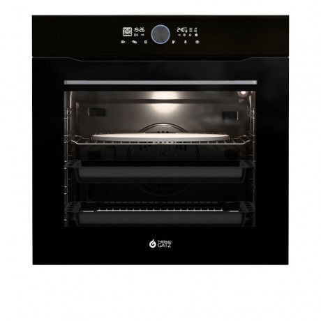 Thermogatz TGC 75411 WIFI Αυτόνομος Φούρνος 73lt Π60εκ. Μαύρος με HiFi 04.405.147