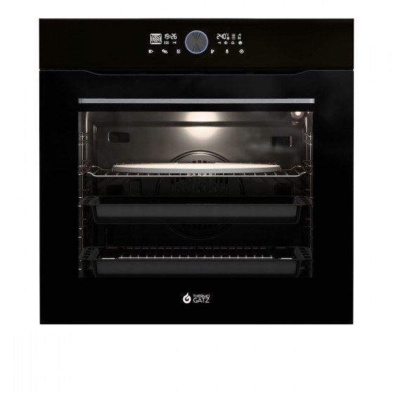 Thermogatz TGC 75411 WIFI Αυτόνομος Φούρνος 73lt Π60εκ. Μαύρος με HiFi 04.405.147