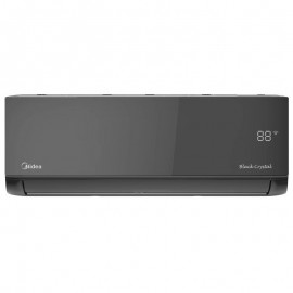 Midea Crystal Black AG16BLACK-09NXD6-I/O Κλιματιστικό Inverter 9000 BTU A++/A+++ με Ιονιστή και Wi-Fi