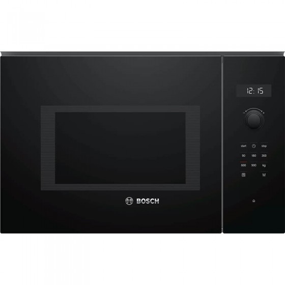 Bosch BFL554MB0 Εντοιχιζόμενος Φούρνος Μικροκυμάτων 25lt, 900W, Μαύρος