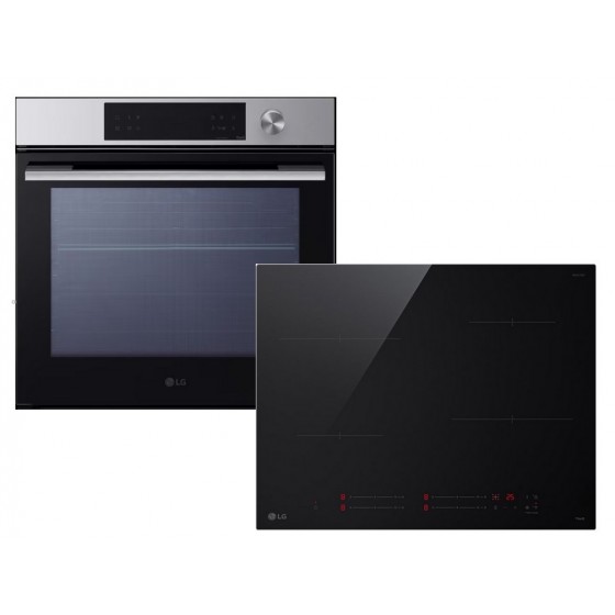 LG WSED7612S+CI5Z2423BN InstaView Σετ Φούρνος Εστία LG WSED7612S+CI5Z2423BN InstaView Σετ Φούρνος Εστία