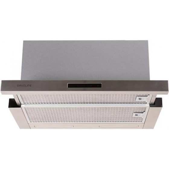 DAVOLINE IOS PRO REVO 090 IX 90 cm Inox Απορροφητήρας Συρόμενος