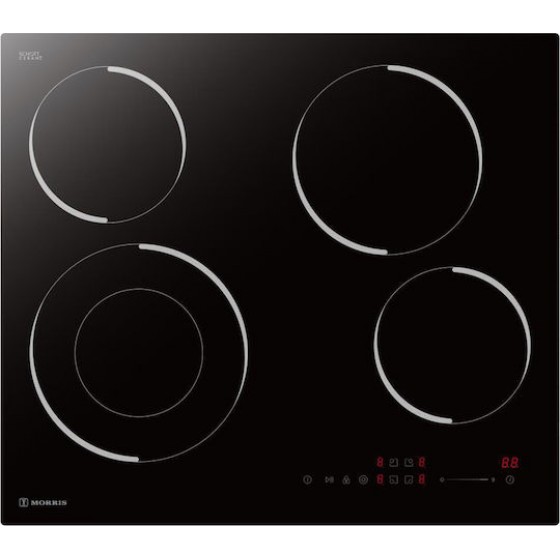 Morris MVF-65394 Κεραμική Εστία Αυτόνομη με Λειτουργία Κλειδώματος Π60cm