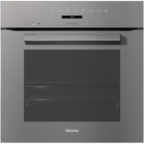 Miele H 7264 B Γκρι Γραφίτη Αυτόνομος Εντοιχιζόμενος Φούρνος Άνω Πάγκου