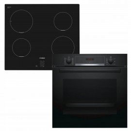 Bosch HBA534EB3 + PUG611AA5E Αυτόνομο Επαγωγικό Σετ Εντοιχισμού 71 A+ Μαύρο
