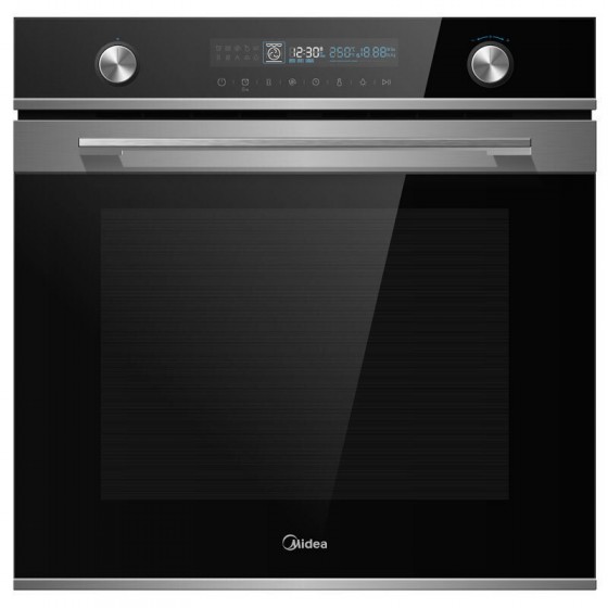 Midea 7NM30E0 Εντοιχιζόμενος Φούρνος 72lt Μαύρος A+