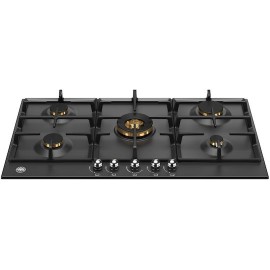 Bertazzoni P90 5C HER NE Εστία Αερίου Αυτόνομη 89x52.2cm