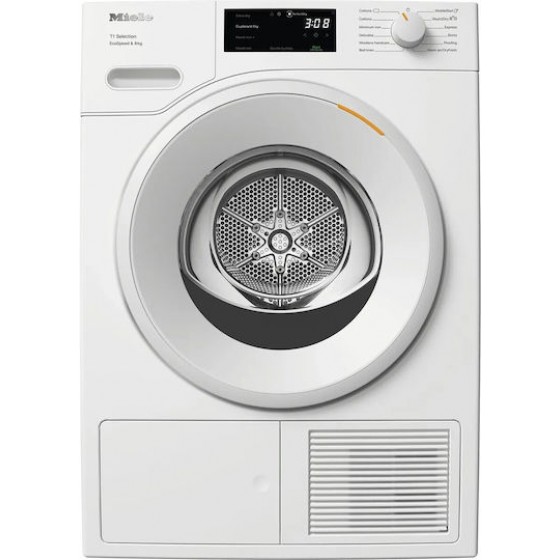 MIELE TSC643WP ΣΤΕΓΝΩΤΗΡΙΟ 8 ΚΙΛΩΝ ΜΕ ΑΝΤΛΙΑ ΘΕΡΜΟΤΗΤΑΣ 