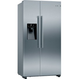 Bosch KAD93AIEP Ψυγείο Ντουλάπα 562lt Total NoFrost Υ178.7xΠ90.8xΒ70.7cm Ασημί