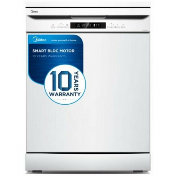Midea MFD60S230W Ελεύθερο Πλυντήριο Πιάτων 59.8cm για 14 Σερβίτσια Λευκό