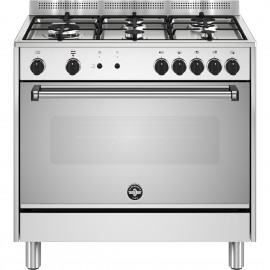 La Germania AMN96 5L G X V/24 GPL Κουζίνα Υγρεαερίου 115lt Π89.7εκ. Inox Α+